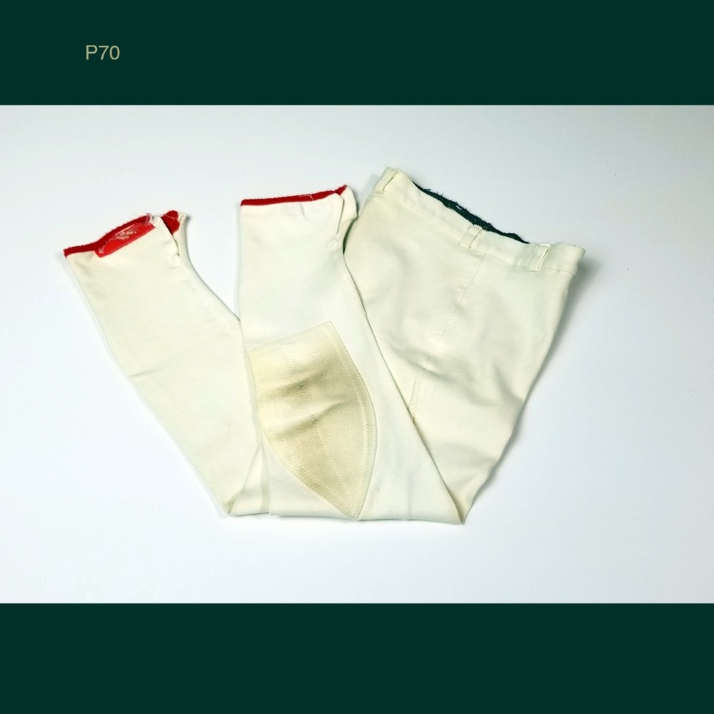 Equestrian Riding Ap. White pants - Picture 3 of 3